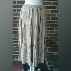 Cactus Flower Gypsy Style Prairie Skirt Petite